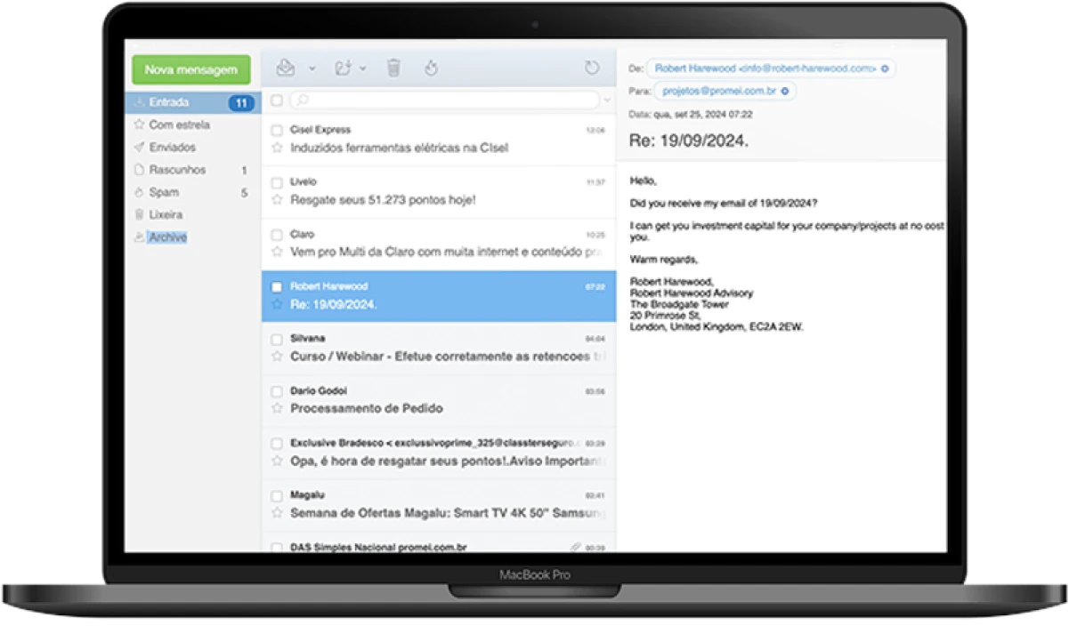 Email Profissional